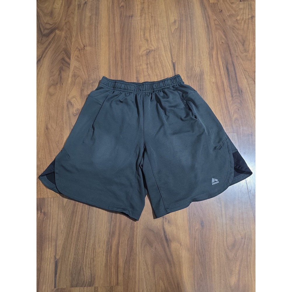 RBX Athletic Shorts Mens Small Gray Excellent Performance Mesh Pockets Drawstrin